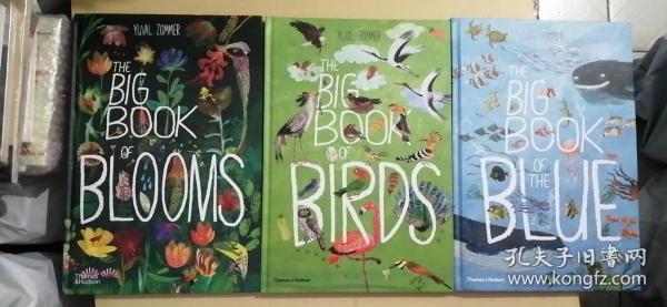 The Big Book of Blooms、The Big Book of Birds、The Big Book of Blue（合售）