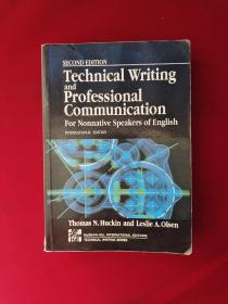 Technical Writing and Professional Communication for Nonnative Speakers of English  16开