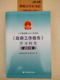 十三届全国人大二次会议政府工作报告学习问答  2019