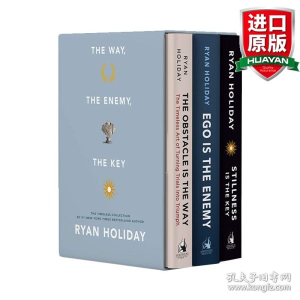 英文原版 The Way, the Enemy, and the Key 3C Boxed Set 道路，敌人和钥匙三册套装 英文版 进口英语原版书籍