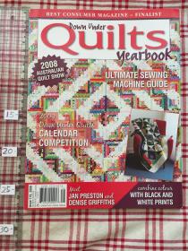 best consumer magazine-finalist down under quilts yearbook 拼布杂志