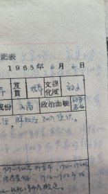 手稿2558，四川成都苏坡场镇贫苦劳动者协会会员登记表，2页