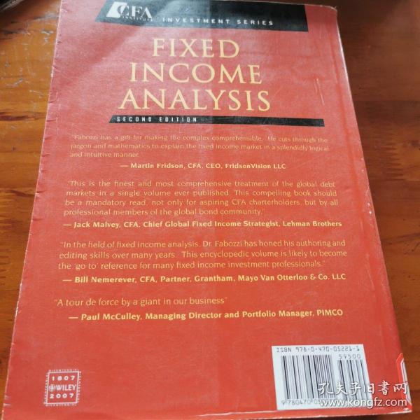 Fixed Income Analysis