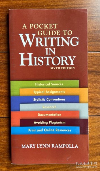 A pocket guide to Writing in History