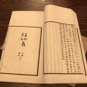 清咸丰六年 叶志诜作序 吴云 二百兰亭斋收藏金石记 全套书4册，此处仅存1，2两册 配原中央军委装甲兵政治部副主任王林将军收藏印 “王林於一九四九年解放江南後買書記”