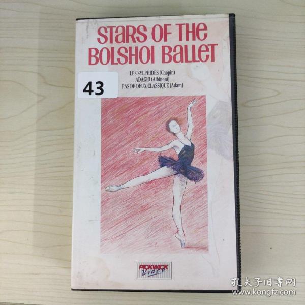 43录像带STARS OF THE BOLSHOI BALLET