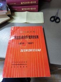 中国共产党河北省南宫市组织史资料:1926-1987