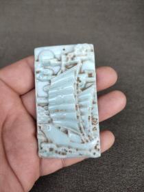 翡翠一帆风顺牌子.