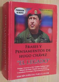 西班牙文原版书 El Legado: Frases y Pensamientos de Hugo Chávez 遗产：雨果·查韦斯的短语和思想 Carlos Herrera (Author)