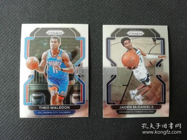 PANINI PRIZM 篮球明星卡 NO.12和NO.179