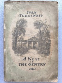 IVAN TURGENYEV ANEST of THE GENTRY 英文原版 贵族之家