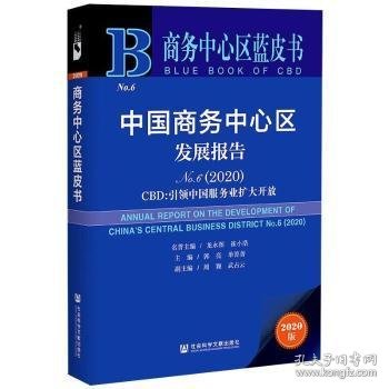 商务中心区蓝皮书：中国商务中心区发展报告No.6（2020）