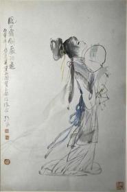 赵绪成仕女人物画