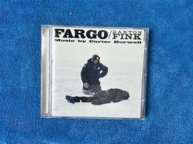 冰血暴 原声 Carter Burwell - Fargo / Barton Fink，CD，96年美版，外壳磨痕，盘面轻微痕迹，更多详图私聊