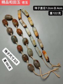 精品和田玉老玉，玉质细腻油润。