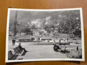 民国时期香港中环公共花园老照片