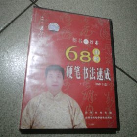 楷书+行书68小时硬笔书法速成DVD 3盘