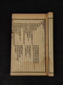 清代晚期 医方著作【汤头钱数抉微】全函四本，又名《章氏重订补注汤头歌括》，章纳川编集。初刊于1913年。含概:汤头钱数，载章氏所撰有关药物分量的若干文章、汪昂的《汤头歌诀》则章氏予以补注；章氏所编《新加温病汤头歌诀》及李东垣《药性赋》等、汪昂的《经络歌》及章氏医案。