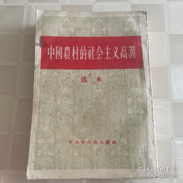 中国農村的社会主义高潮