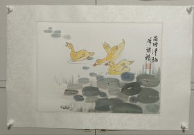 国画《荷塘清趣》