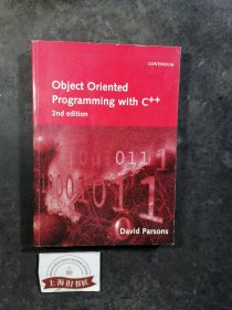 Object Oriented Programming withC++（2nd Edition）