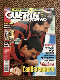 原版足球杂志 意大利体育战报1998 6期