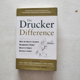 THE DRUCKER DIFFERENCE【724】德鲁克差异？英文原版精装本
