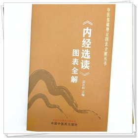 Zy36正版，退货包邮】《内经选读》图表全解 梁永林 主编 中国中医药出版社