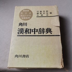 角川 汉和中辞典