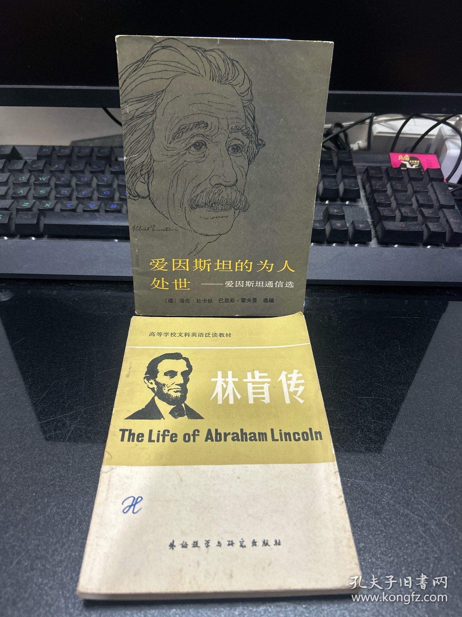 爱因斯坦的为人处世 +林肯传 （2册合售）