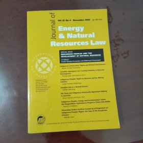 ENERGY & NATURAL RESOURCES LAW【1124】