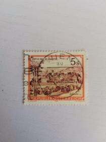奥地利1985 拉范塔尔圣保罗修道院 雕刻版邮票