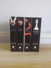 英文原版 暮光之城 4册盒装 The Twilight Saga International Collection Box Set 文学电影原著小说