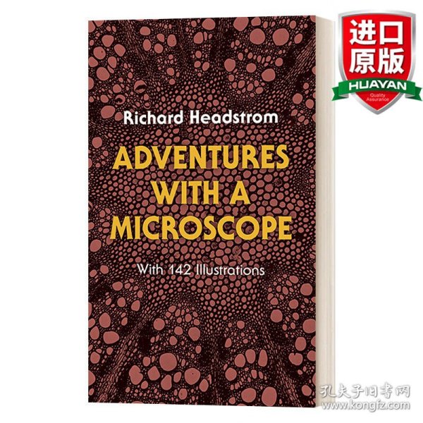 英文原版 Adventures with a Microscope  显微镜探险 内有142幅插图 英文版 进口英语原版书籍