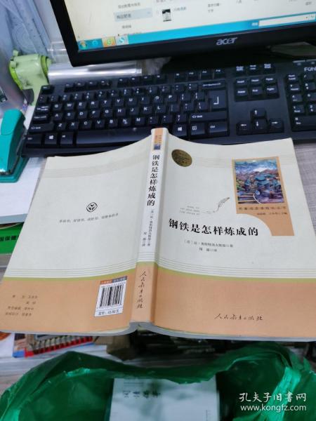 统编语文教材配套阅读 八年级下：钢铁是怎样炼成的/名著阅读课程化丛书