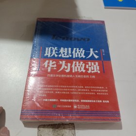 联想做大 华为做强