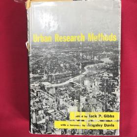 Urban Research Methods