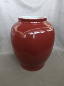 郎红釉罐