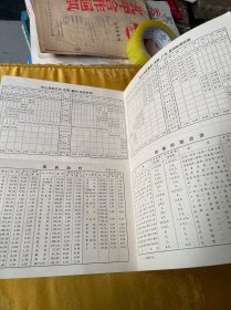 1964年中国民航班期时刻·客货须知及运价表