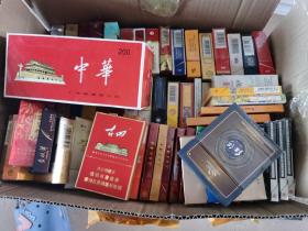 2004年后的烟标 烟盒 120种 共422枚  有多种非卖品烟盒 还有各种变体