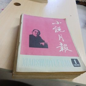 【期刊杂志】小说月报1981年第1-12期合售 16开 包快递费