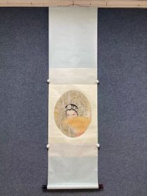【人物】绢本，