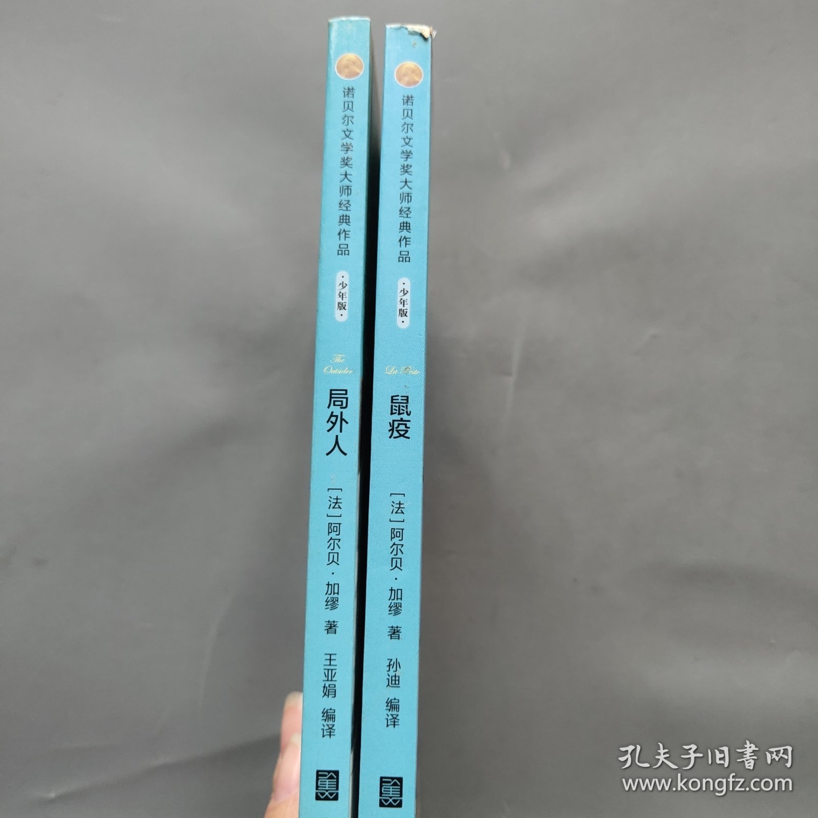 点击查看原图 诺贝尔文学奖大师经典作品·少年版:局外人、鼠疫
