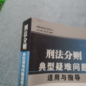 刑事法律适用与指导丛书：刑法分则典型疑难问题适用与指导