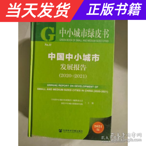 中小城市绿皮书：中国中小城市发展报告（2020-2021）