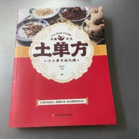 土单方 中医书籍养生偏方大全民间老偏方美容养颜常见病防治 保健食疗偏方秘方大全小偏方老偏方中医健康养生保健疗法