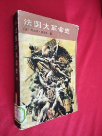 法国大革命史 馆藏 缺空白页后面一页看图 内容不影响