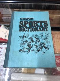 WEBSTERS SPORTS DICTIONARY【韋氏體育詞典16開本硬精裝】