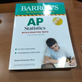 英文原版 巴朗AP统计学 第11版 Barron's AP Statistics with 6 PRACTICE Tests (ELEVENTH EDITION）
