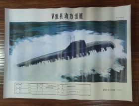 70年代前苏联V级核动力潜艇——绘画，有技术参数，全开